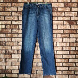 Style & Co. Tummy Control Straight Leg Jeans Dark Wash Size 12 NWOT